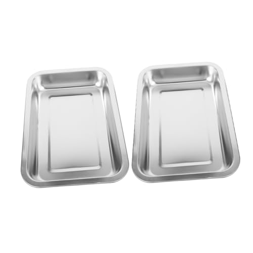 WOONEKY Katzentoilette Im Minimalistischen Design Tragbares Metalltablett Von Easy to Und Stable von WOONEKY
