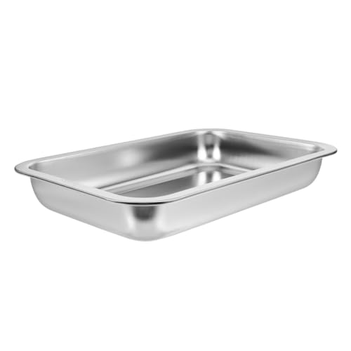 WOONEKY Katzentoilette Katzenbedarf Haushaltskatzentoilette Offene Katzentoilette Große Katzentoilette Aus Metall Kaninchentoilette Flache Haustiertoilette Kätzchen Reinigungstoilette WOONEKY Katzentoilette Katzenbedarf Haushaltskatzentoilette Offene Katzentoilette Große Katzentoilette Aus Metall Kaninchentoilette Flache Haustiertoilette Kätzchen Reinigungstoilette von WOONEKY