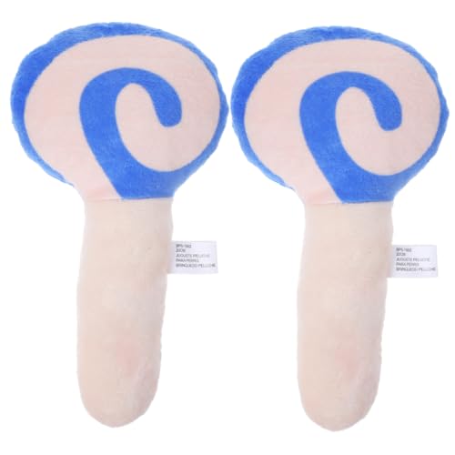 WOONEKY Pet Chew Toy Für Kleine Hunde Cartoon Lollipop Design Weicher Geeignet Für Fördert Zahnhygiene Und Interaktives von WOONEKY