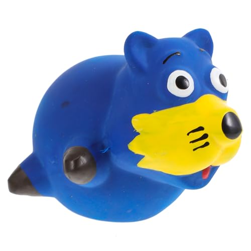 WOONEKY Kauspielzeug Hund Latex Quietschspielzeug Molar Hundespielzeug Cartoon Form für Kleine Hunde Blau Sicher Strapazierfähig Zahnpflege WOONEKY Kauspielzeug Hund Latex Quietschspielzeug Molar Hundespielzeug Cartoon Form für Kleine Hunde Blau Sicher Strapazierfähig Zahnpflege von WOONEKY