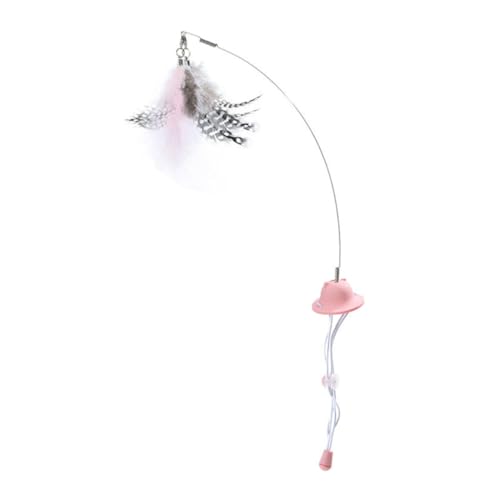 WOONEKY Kitten Teaser mit Elastischer und Vogel Leichtes Interaktives Katzenspielzeug für Wohnungskatzen Aktivität und Gesundheit Geräuschlos Robust und Sicher WOONEKY Kitten Teaser mit Elastischer und Vogel Leichtes Interaktives Katzenspielzeug für Wohnungskatzen Aktivität und Gesundheit Geräuschlos Robust und Sicher von WOONEKY