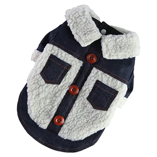 WOONEKY Bequeme Hundekleidung Haustierkleidung Stilvolles Warmes Welpen-Outfit Exquisite Details Leicht Zu Tragen von WOONEKY