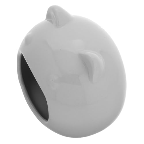 WOONEKY Kleines Keramik Hamsterhaus für Kleintiere Gemütliches Versteck für Hamster Zwerghamster und Chinchillas Dekoratives Nest für Käfige Stressreduzierender Rückzugsort Design WOONEKY Kleines Keramik Hamsterhaus für Kleintiere Gemütliches Versteck für Hamster Zwerghamster und Chinchillas Dekoratives Nest für Käfige Stressreduzierender Rückzugsort Design von WOONEKY