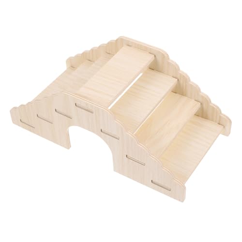 WOONEKY Kleintier Kletterleiter aus Holz für Meerschweinchen und Hamster und Sicheres für Käfige Vielseitige Trainingsleiter für Chinchillas und Nager für Gesunde Aktivitäten und Spielspaß WOONEKY Kleintier Kletterleiter aus Holz für Meerschweinchen und Hamster und Sicheres für Käfige Vielseitige Trainingsleiter für Chinchillas und Nager für Gesunde Aktivitäten und Spielspaß von WOONEKY
