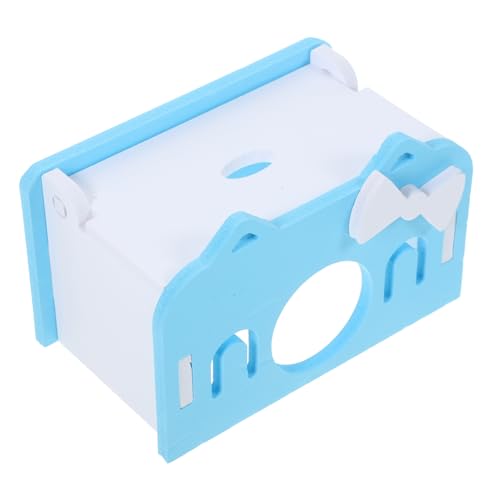 WOONEKY Kleintierversteck für Hamster Meerschweinchen Haus für Spielerisches Versteck und Sicheren Rückzugsort für Kleintiere Klein von WOONEKY