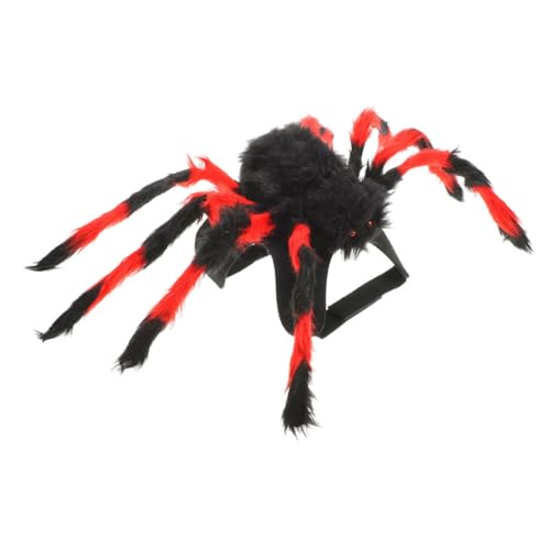 WOONEKY Halloween-Kostüm für Haustiere Spinnenkleid lustige Hundekleidung Haustier-Spinne Requisite Katze Verkleidung Haustier-Karnevalskostüme WOONEKY Halloween-Kostüm für Haustiere Spinnenkleid lustige Hundekleidung Haustier-Spinne Requisite Katze Verkleidung Haustier-Karnevalskostüme von WOONEKY