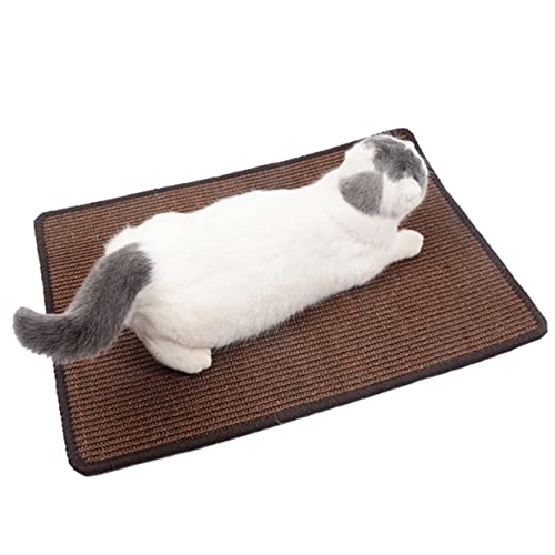 WOONEKY Katzenkratzmatte Sisal-pad Für Katzen Kratzbrett Heimtierbedarf Katzenspielzeug Katzenschleifen Zufällige Farbe WOONEKY Katzenkratzmatte Sisal-pad Für Katzen Kratzbrett Heimtierbedarf Katzenspielzeug Katzenschleifen Zufällige Farbe von WOONEKY