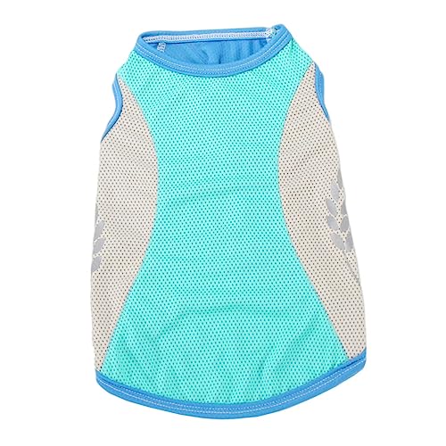 WOONEKY Kühlweste für Hunde Atmungsaktive und Komfortable Sommerbekleidung Dekorative Kühlweste für Welpen für Heiße XL Frischem Grün WOONEKY Kühlweste für Hunde Atmungsaktive und Komfortable Sommerbekleidung Dekorative Kühlweste für Welpen für Heiße XL Frischem Grün von WOONEKY