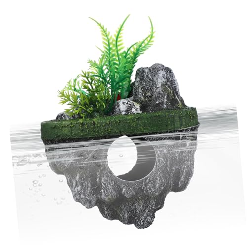 WOONEKY Künstlicher Schwimmender Aquarium Stein Naturnahe Fischversteck Dekoration Langlebiges Schwimmendes Ornament für Fischbecken Natürlicher Look Sicherer Rückzugsort für Zierfische WOONEKY Künstlicher Schwimmender Aquarium Stein Naturnahe Fischversteck Dekoration Langlebiges Schwimmendes Ornament für Fischbecken Natürlicher Look Sicherer Rückzugsort für Zierfische von WOONEKY