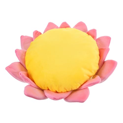 WOONEKY Lotus Katzen Sofa Bett Flauschige rutschfeste Haustiermatte für Katzen und Kleine Hunde Vielseitig Einsetzbar als Kuschelkissen für Sofa und Bett von WOONEKY