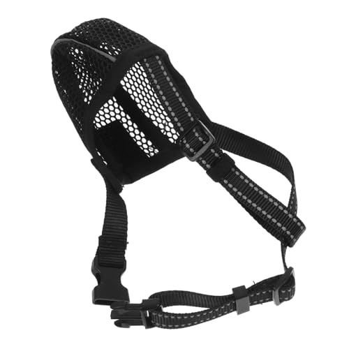 WOONEKY Maulkorb Für Hunde Hundemaulkorb Hund Verstellbare Kapuze Hundebiss Abdeckung Maulkörbe Für Hundegesichter Korbmaulkorb Für Große Hunde Maulkörbe Für Die Haustierpflege Polyester WOONEKY Maulkorb Für Hunde Hundemaulkorb Hund Verstellbare Kapuze Hundebiss Abdeckung Maulkörbe Für Hundegesichter Korbmaulkorb Für Große Hunde Maulkörbe Für Die Haustierpflege Polyester von WOONEKY