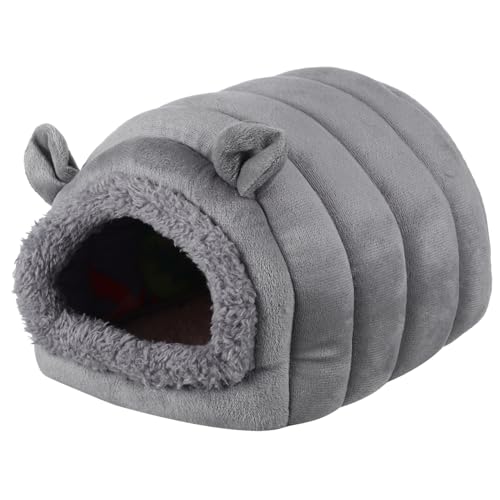 WOONEKY Gemütliches Hamsternest Versteckbett warm bequem Meerschweinchen-Versteck weiche PP-Baumwolle für Haustiere WOONEKY Gemütliches Hamsternest Versteckbett warm bequem Meerschweinchen-Versteck weiche PP-Baumwolle für Haustiere von WOONEKY