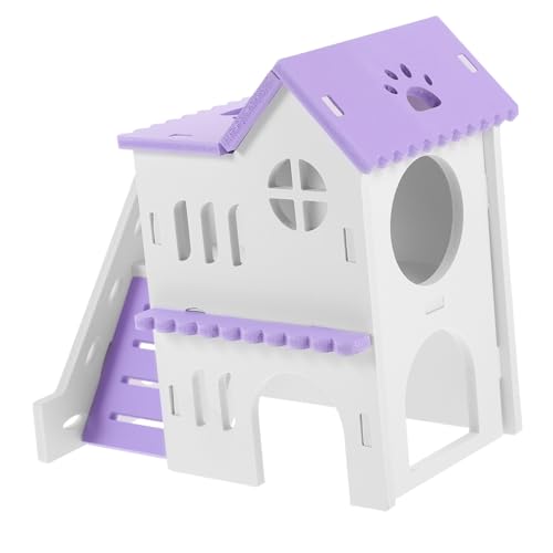 WOONEKY Mehrkammernhaus Meerschweinchen Versteck Haus Buntes Doppeldeckiges Hamster Spielhaus Vielseitiges Kleintier Versteck und Ruheraum Geeignet für Hamster Meerschweinchen Nagetiere WOONEKY Mehrkammernhaus Meerschweinchen Versteck Haus Buntes Doppeldeckiges Hamster Spielhaus Vielseitiges Kleintier Versteck und Ruheraum Geeignet für Hamster Meerschweinchen Nagetiere von WOONEKY