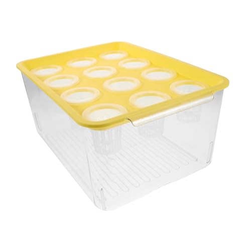 WOONEKY Mini Aquarium Goldfisch-Tank mit Hydroponik-System und Pflanzdeckel Kompaktes Ökosystem für Zimmerpflanzen und Fische Platzsparende Hydroponische Gartenbox für Zuhause und Büro von WOONEKY