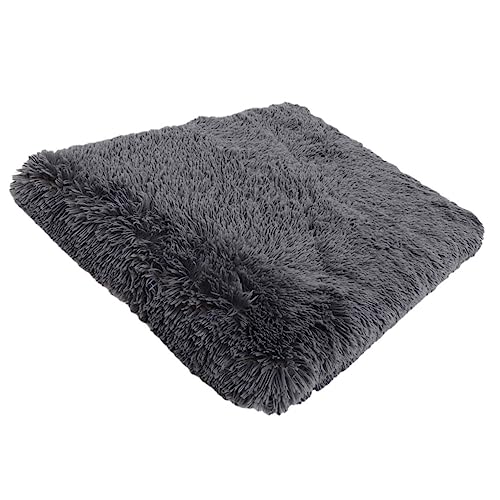 WOONEKY Nestmatte für Welpen Schlafsackkissen für Welpen wärmendes Haustierbett Schlafbett für Katzen katzenbett Hundebett Hundeunterlagen Hundematte Schlafbetten für Hunde Tuch Dark Grey WOONEKY Nestmatte für Welpen Schlafsackkissen für Welpen wärmendes Haustierbett Schlafbett für Katzen katzenbett Hundebett Hundeunterlagen Hundematte Schlafbetten für Hunde Tuch Dark Grey von WOONEKY