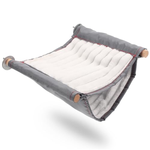 WOONEKY Warmes Hamsterbett Zum Aufhängen Hängematte Chinchillabett Vogelhängematte Zubehör WOONEKY Warmes Hamsterbett Zum Aufhängen Hängematte Chinchillabett Vogelhängematte Zubehör von WOONEKY