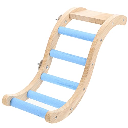 WOONEKY Parrot Ladder Toy Lustiges Spielzeug Für Vögel Klettern Und Kratzen Geeignet Für Wellensittiche Papageien Und Andere Kleine Vögel Einfache Installation Und Leuchtende Farben von WOONEKY