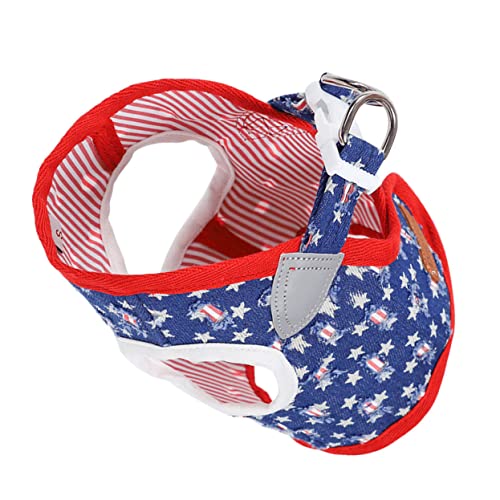 WOONEKY Partykleidung Für Haustiere Verstellbarer Westengurt Hundewestengeschirr Kleines Hundegeschirr Trainingsgeschirr Für Hunde Outdoor-Bekleidung Weiche Weste Für Welpen Haustierweste WOONEKY Partykleidung Für Haustiere Verstellbarer Westengurt Hundewestengeschirr Kleines Hundegeschirr Trainingsgeschirr Für Hunde Outdoor-Bekleidung Weiche Weste Für Welpen Haustierweste von WOONEKY