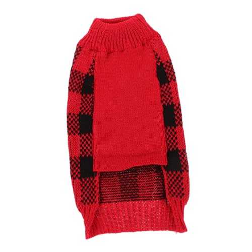 WOONEKY Entzückender Hundepullover Mit Cartoon-Muster Warmer Welpenpullover Für Katzen Und Hunde Stilvolles Haustier-kleidungsstück WOONEKY Entzückender Hundepullover Mit Cartoon-Muster Warmer Welpenpullover Für Katzen Und Hunde Stilvolles Haustier-kleidungsstück von WOONEKY