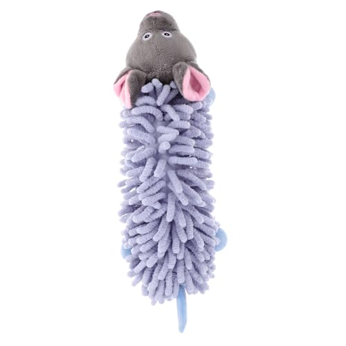 WOONEKY Squeaky Dog Tug Toy Plüschspielzeug Für Hunde Interaktives Kauspielzeug Für Welpen Geeignet Für Drinnen Und Draußen Fördert Aktives Spielen Und Langeweile von WOONEKY
