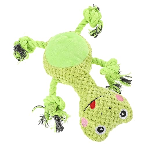 WOONEKY Ausgestopfter Frosch Quietschspielzeug für Hunde Welpenspielzeug Hunde Hundespielzeug für Welpen WOONEKY Ausgestopfter Frosch Quietschspielzeug für Hunde Welpenspielzeug Hunde Hundespielzeug für Welpen von WOONEKY