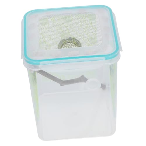 WOONEKY Reptilien Fütterungsbox aus Tragbare Zuchtbox für Insekten Transparentes Terrarium für Spinnen und Mantiden Robust und Leicht zu Beobachten Zuchtumgebung für Kleine Reptilien WOONEKY Reptilien Fütterungsbox aus Tragbare Zuchtbox für Insekten Transparentes Terrarium für Spinnen und Mantiden Robust und Leicht zu Beobachten Zuchtumgebung für Kleine Reptilien von WOONEKY