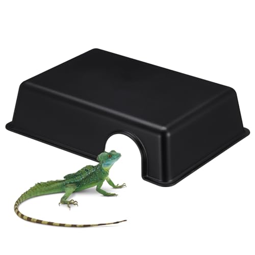 WOONEKY Reptilien Versteck Höhle Kletterhöhle Terrarium Zubehör Natürliche Dunkle Atmosphäre Feuchtigkeitsfördernd für Schlangen Geckos und Bartagamen WOONEKY Reptilien Versteck Höhle Kletterhöhle Terrarium Zubehör Natürliche Dunkle Atmosphäre Feuchtigkeitsfördernd für Schlangen Geckos und Bartagamen von WOONEKY