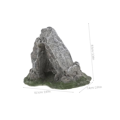 WOONEKY Reptilienversteck Schildkröte Aquarium Dekoration aus Harz Versteck und Sonnenplatz für Verschiedene Wasserschildkröten und Fische Natürliches Terrarium Ornament für Aquarien WOONEKY Reptilienversteck Schildkröte Aquarium Dekoration aus Harz Versteck und Sonnenplatz für Verschiedene Wasserschildkröten und Fische Natürliches Terrarium Ornament für Aquarien von WOONEKY