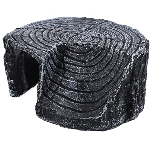 WOONEKY Resin Baumstamm Versteck für Reptilien Klettern Ruheplatz und Brutstätte für Schildkröten und Echsen Terrarienzubehör für Sichere Umgebung und Dekoration WOONEKY Resin Baumstamm Versteck für Reptilien Klettern Ruheplatz und Brutstätte für Schildkröten und Echsen Terrarienzubehör für Sichere Umgebung und Dekoration von WOONEKY