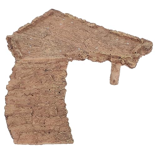 WOONEKY Resin Sonnenplattform für Reptilienbecken Vielseitige Schildkröten Kletter Ruheplattform mit Natürlicher Holzoptik Langlebig und Sicher für Wasserschildkröten Frösche Eidechsen WOONEKY Resin Sonnenplattform für Reptilienbecken Vielseitige Schildkröten Kletter Ruheplattform mit Natürlicher Holzoptik Langlebig und Sicher für Wasserschildkröten Frösche Eidechsen von WOONEKY