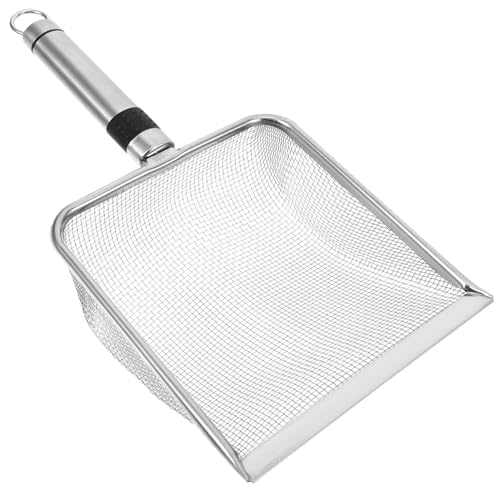 WOONEKY Schaufel Für Katzenstreu Pooper Scooper Kotschaufel, Schaufel Katzenstreuschaufelhalter Streuschaufel Halter Katzenstreusieb Schaufel Für Haustierstreu Silver Rostfreier Stahl WOONEKY Schaufel Für Katzenstreu Pooper Scooper Kotschaufel, Schaufel Katzenstreuschaufelhalter Streuschaufel Halter Katzenstreusieb Schaufel Für Haustierstreu Silver Rostfreier Stahl von WOONEKY