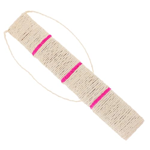 WOONEKY Sisal Katzenkratzmatte für Wand Mittelgroßes Kratzspielzeug Zufälliger Farbe Robust Beschäftigung von Katzen Fördert Gesundes Kratzverhalten Zufällige Farbe Zufällige Farbe von WOONEKY