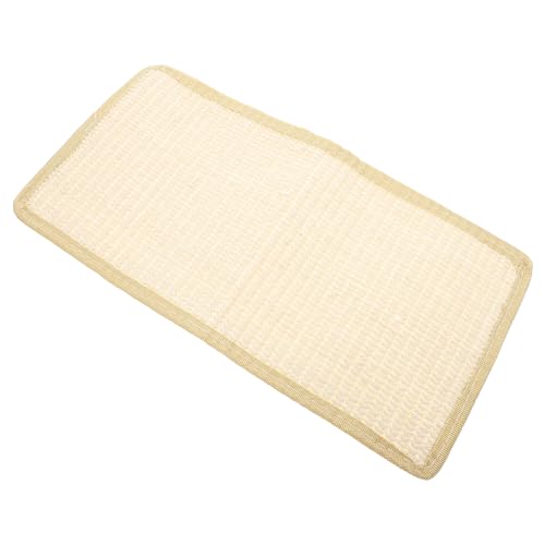 WOONEKY Sisal Kratzmatte für Katzen Möbelkratzschutz für Zuhause Strapazierfähig und Natürlich Fördert Gesunde Krallenpflege und Schont Sofas und Möbel von WOONEKY