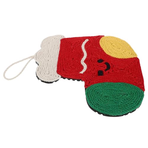 WOONEKY Sisal-Kratzmatte für Katzen: Sisal-Kratzpad – Boden-Kratzpad für Katzen zum Schleifen von Krallen und Nägeln – 15,33 x 11,12 Zoll, Sockenförmiger Kätzchen-Kratzmöbelschutz WOONEKY Sisal-Kratzmatte für Katzen: Sisal-Kratzpad – Boden-Kratzpad für Katzen zum Schleifen von Krallen und Nägeln – 15,33 x 11,12 Zoll, Sockenförmiger Kätzchen-Kratzmöbelschutz von WOONEKY