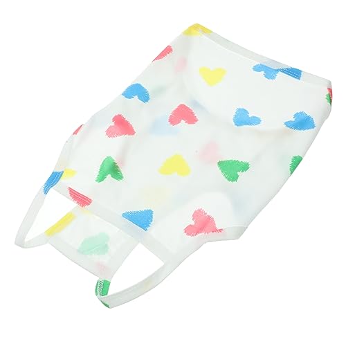 WOONEKY Sommer aus Atmungsaktivem Baumwoll Material Bequemes Design für Kleine Hunde Festtagsbekleidung für Welpen Modisches und Outfit von WOONEKY