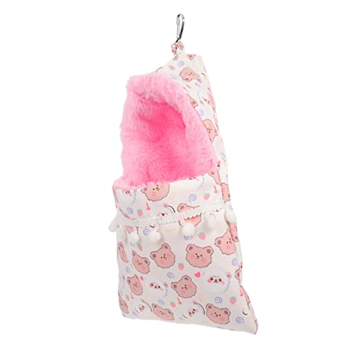 WOONEKY Luxuriöses Chinchilla-Bett Meerschweinchen Ratte Hamster Haustier-hängematte Weicher Stoff WOONEKY Luxuriöses Chinchilla-Bett Meerschweinchen Ratte Hamster Haustier-hängematte Weicher Stoff von WOONEKY