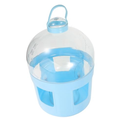 WOONEKY Vogeldrinkspender Für Papageien Und Tauben Wasserspender Für Vogelkäfig Zubehör Für Vogelhaltung Transparente Trinkflasche Für Einfache Befüllung von WOONEKY