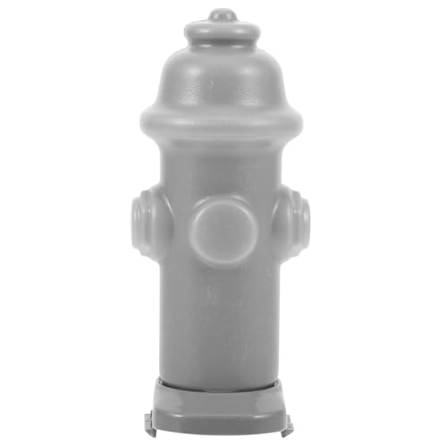 WOONEKY Toilettenzubehör für Hunde Feuerwehrmann-Geschenk Miniatur-Feuerhydrant Hydrantenfigur Modell eines Hydranten Haustier Gittergewebe Säule Bettpfanne Hund Töpfchen Tablett Plastik von WOONEKY