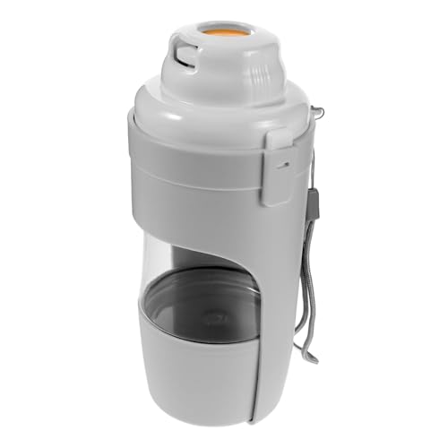 WOONEKY Tragbare Haustier Trinkflasche mit Futterbehälter Leckfrei für Hunde und Katzen Wasser Futter Outdoor Reiseflasche für Wandern WOONEKY Tragbare Haustier Trinkflasche mit Futterbehälter Leckfrei für Hunde und Katzen Wasser Futter Outdoor Reiseflasche für Wandern von WOONEKY