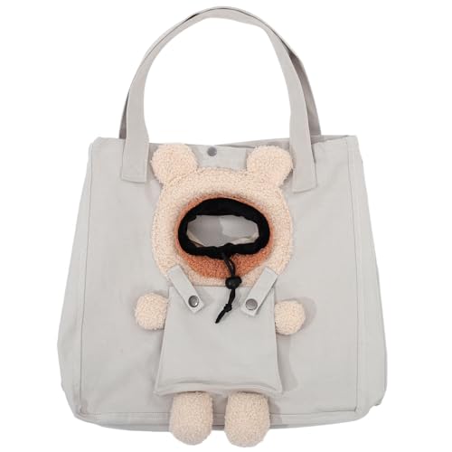WOONEKY Katzentragetasche Canvas-Umhängetasche für Haustiere Reise-Welpen-Tragetasche Haustiertaschen für Abenteuer im Freien WOONEKY Katzentragetasche Canvas-Umhängetasche für Haustiere Reise-Welpen-Tragetasche Haustiertaschen für Abenteuer im Freien von WOONEKY