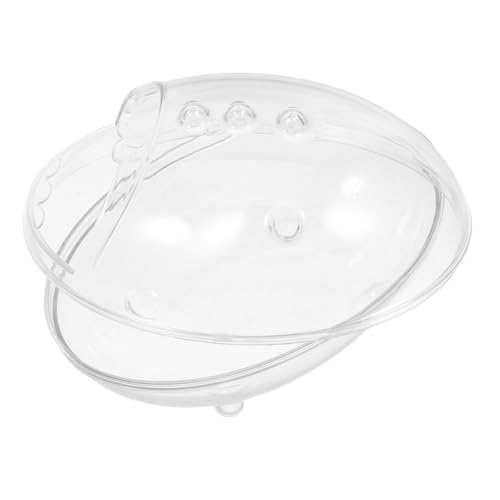 WOONEKY Transparente Sandbad Wanne für Kleintiere Kompakt Abnehmbar zu Reinigen Multifunktional als Badezimmer Toilette und Sandbox für Hamster und Kleine Haustiere WOONEKY Transparente Sandbad Wanne für Kleintiere Kompakt Abnehmbar zu Reinigen Multifunktional als Badezimmer Toilette und Sandbox für Hamster und Kleine Haustiere von WOONEKY
