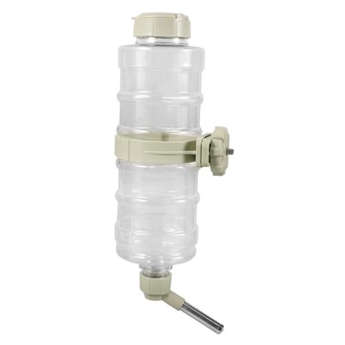 WOONEKY Hängende Haustier Wasserflasche für Kleine Tiere Auslaufsicherer Wasserspender für Hunde Kaninchen und Hamster Automatischer Futterspender für Sauberes Wasser Praktisch von WOONEKY