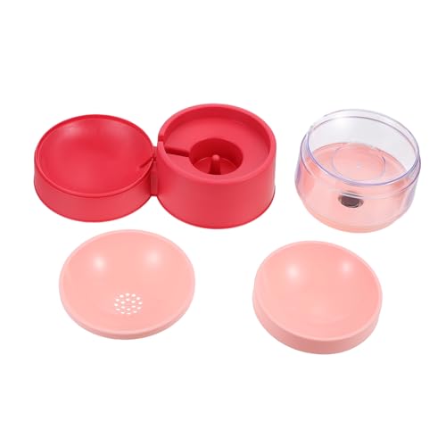 WOONEKY Detachable Automatischer Wasserspender Und Futternapf Für Katzen Und Kleine Hunde Lebensmittelechte Materialien Einfach Zu Reinigen Mit Automatischer Wasserflasche Und Praktischer WOONEKY Detachable Automatischer Wasserspender Und Futternapf Für Katzen Und Kleine Hunde Lebensmittelechte Materialien Einfach Zu Reinigen Mit Automatischer Wasserflasche Und Praktischer von WOONEKY