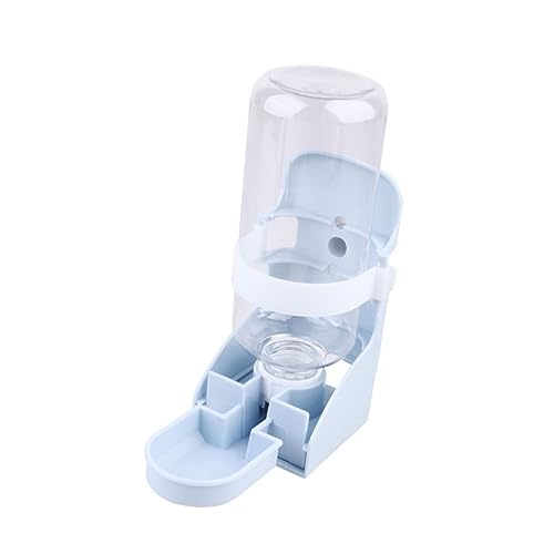 WOONEKY Wasserspender für Haustiere 500 ml automatische Futterflasche auslaufsicher für Hamster Schweine Eichhörnchen Vögel einfach am Käfig zu installieren Blau WOONEKY Wasserspender für Haustiere 500 ml automatische Futterflasche auslaufsicher für Hamster Schweine Eichhörnchen Vögel einfach am Käfig zu installieren Blau von WOONEKY