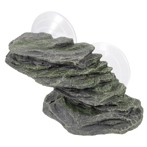 WOONEKY Turtle Basking Plattform aus Resin Multifunktionale Kletterrampe und Sonnenplatz für Wasserschildkröten und Reptilien Einfache Installation Terrarien Aquarium Dekoration Geeignet WOONEKY Turtle Basking Plattform aus Resin Multifunktionale Kletterrampe und Sonnenplatz für Wasserschildkröten und Reptilien Einfache Installation Terrarien Aquarium Dekoration Geeignet von WOONEKY