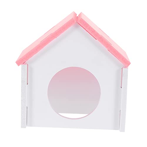 WOONEKY Dekoratives Haustiernest Hamster Schlafhaus Weich-PVC Für Kleintiere von WOONEKY