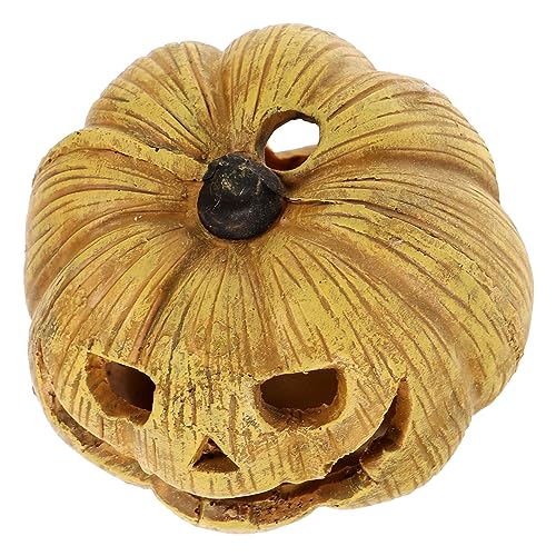 WOONEKY Versteckloch für Reptilien Haustier Jack-O-Laternen-Ornament Schlangenhaut Halloween Dekoration Halloween-Dekoration Eidechsen Reptilien Höhle Versteck für Schildkröten Harz WOONEKY Versteckloch für Reptilien Haustier Jack-O-Laternen-Ornament Schlangenhaut Halloween Dekoration Halloween-Dekoration Eidechsen Reptilien Höhle Versteck für Schildkröten Harz von WOONEKY
