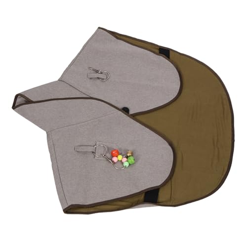 WOONEKY Schulterschutzpolster für Vögel Papageien-Kleidungsschutz Kratzschutz Schal Bequeme Schultermatte einfach anzubringendes Knopfdesign WOONEKY Schulterschutzpolster für Vögel Papageien-Kleidungsschutz Kratzschutz Schal Bequeme Schultermatte einfach anzubringendes Knopfdesign von WOONEKY
