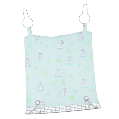 WOONEKY Vogelbett für Papageien Hängendes Atmungsaktives Papageiennest mit Abnehmbarem Netzboden Cartoon Design Platzsparendes Großes Vogelzubehör für Wellensittiche und Kleine Vögel WOONEKY Vogelbett für Papageien Hängendes Atmungsaktives Papageiennest mit Abnehmbarem Netzboden Cartoon Design Platzsparendes Großes Vogelzubehör für Wellensittiche und Kleine Vögel von WOONEKY