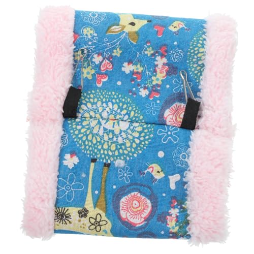 WOONEKY Parrot Hammock Bird Nest Weiche Hängematte Für Vögel Für Wellensittiche Und Kleine Tiere Bietet Komfortablen Schlafplatz Und Schnelle Reinigung Und Handlich von WOONEKY